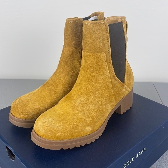 Cole Haan Shoes - Cole Haan Camea Waterproof Suede Combat Boot.
